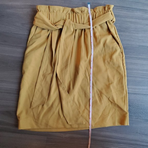 H&M Dark Yellow Mini Skirt - Picture 5 of 7